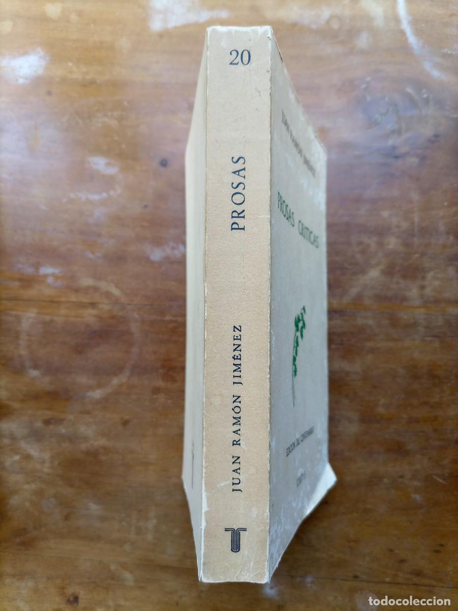 Libros de segunda mano: Juan Ram&oacute;n Jim&eacute;nez Prosas cr&iacute;ticas - Foto 8