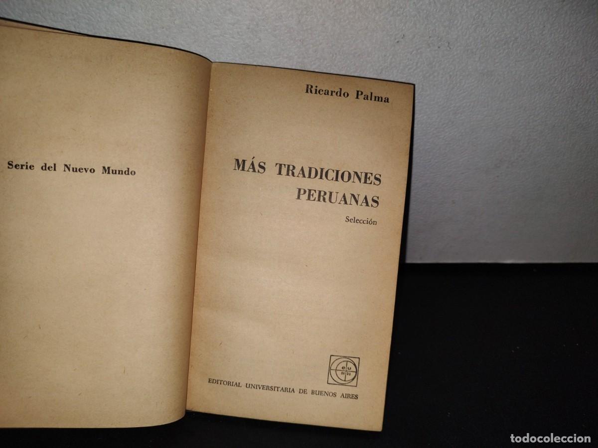 Libros de segunda mano: 77- M&Aacute;S TRADICIONES PERUANAS - RICARDO PALMA - 1966 - Foto 3