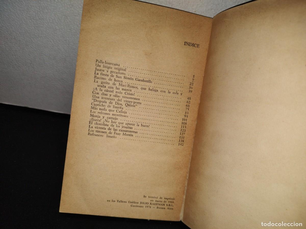 Libros de segunda mano: 77- M&Aacute;S TRADICIONES PERUANAS - RICARDO PALMA - 1966 - Foto 6