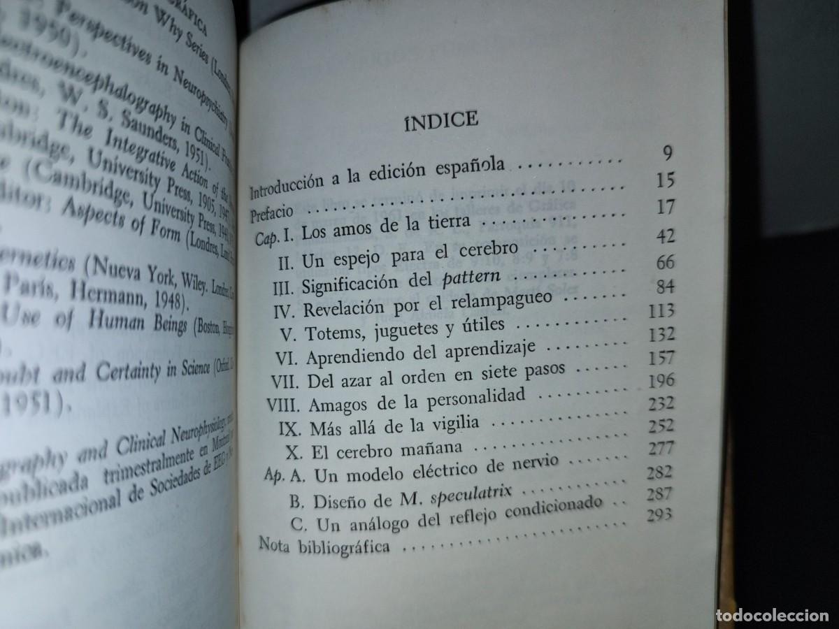 Libros de segunda mano: 78- EL CEREBRO VIVIENTE - W. GREY WALTER - Foto 7