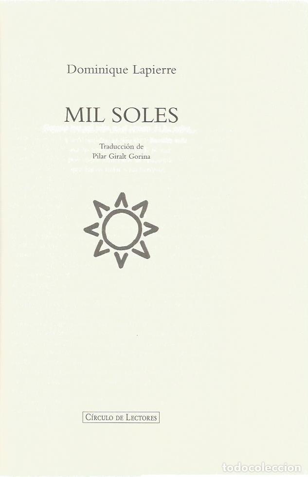 Libros de segunda mano: Mil soles - Lapierre, Dominique - Foto 1