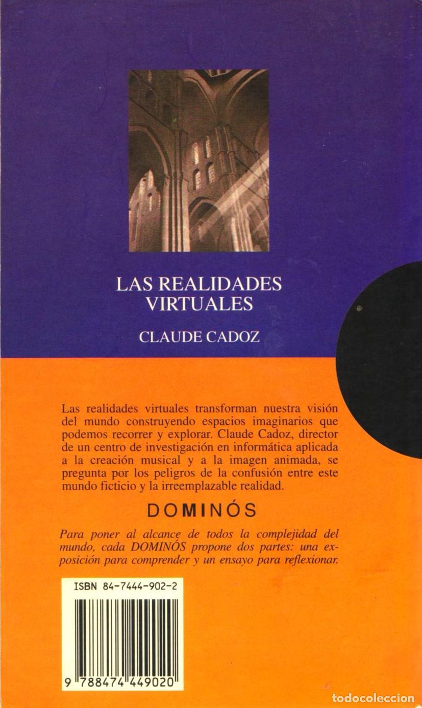 Libros de segunda mano: Las realidades virtuales - Cadoz, Claude - Foto 2