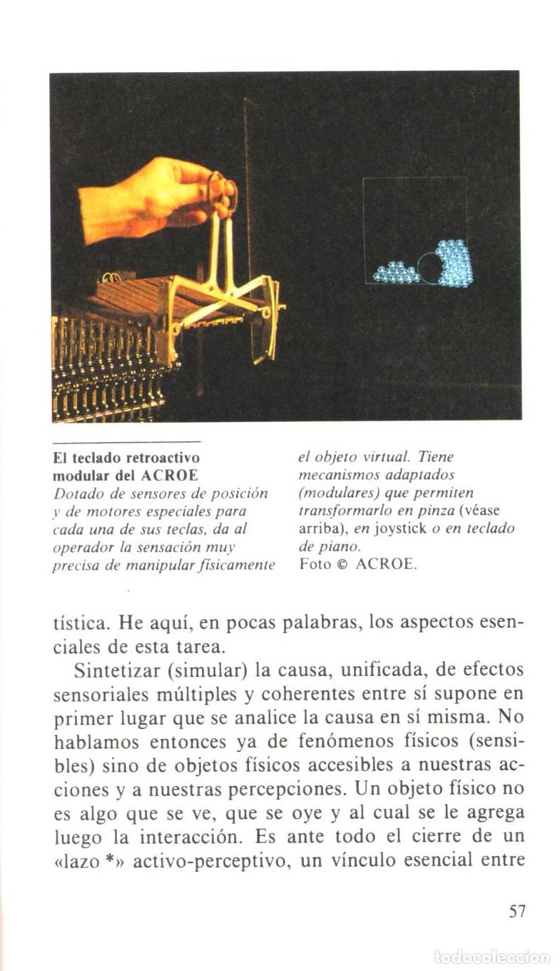 Libros de segunda mano: Las realidades virtuales - Cadoz, Claude - Foto 3