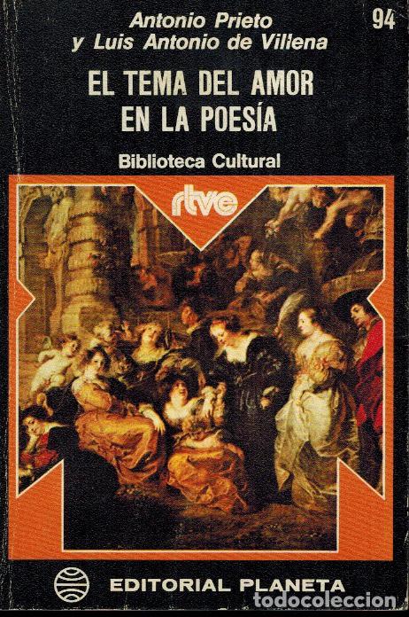 Libros de segunda mano: EL TEMA DEL AMOR EN LA POES&Iacute;A - Foto 1