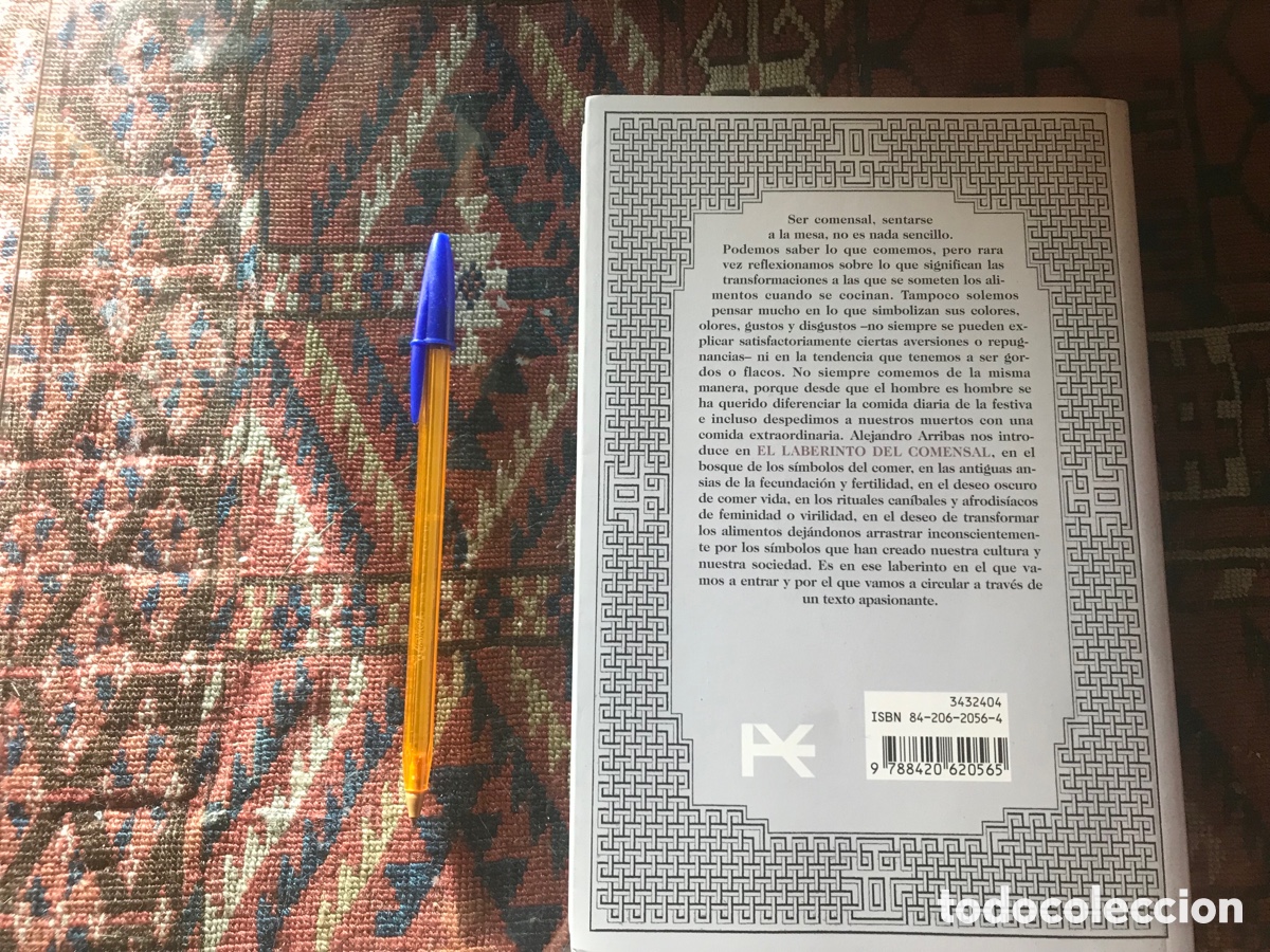 Libros de segunda mano: Laberinto del comensal. Alejandro arribas. Alianza editorial. Como nuevo - Foto 3