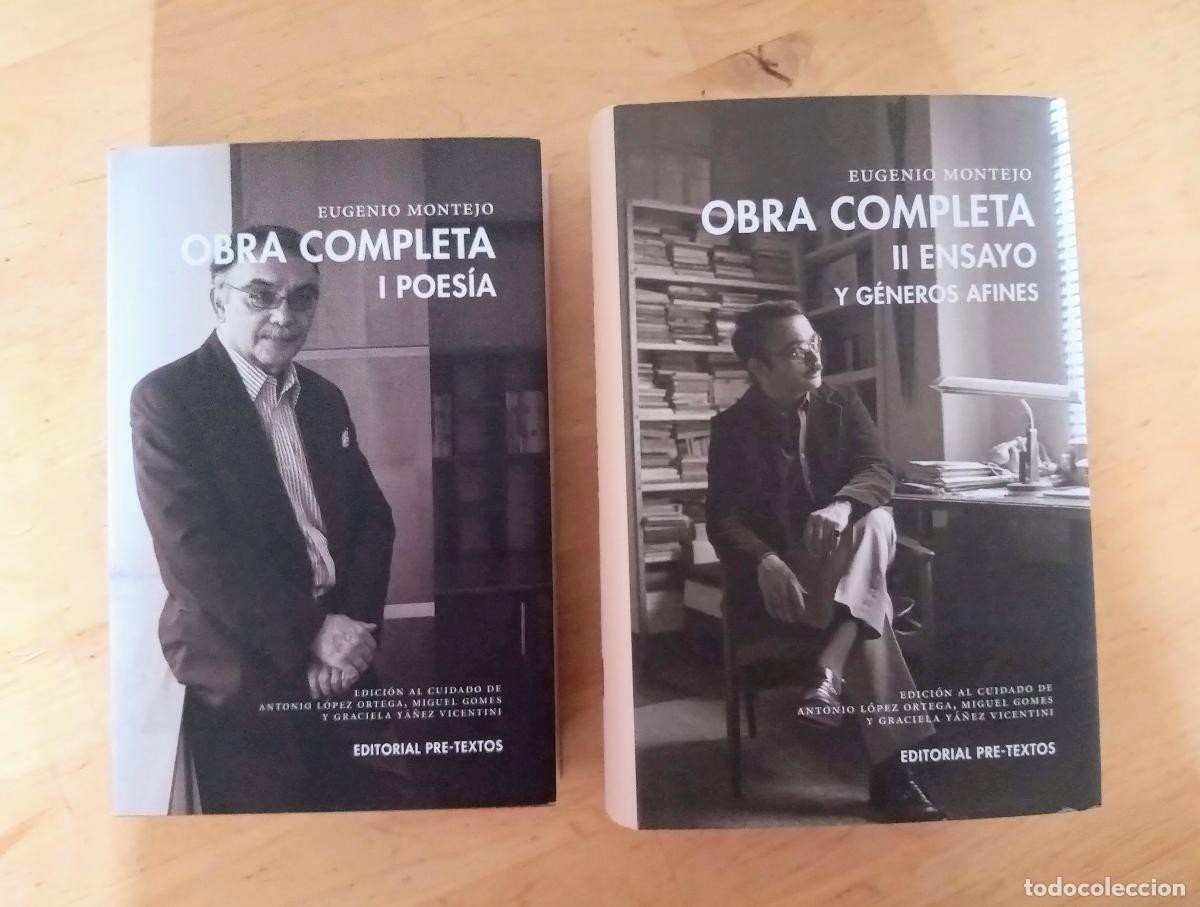 Libros de segunda mano: OBRA COMPLETA. 2 TOMOS. Eugenio Montejo. Pre-Textos 2021 - Foto 1