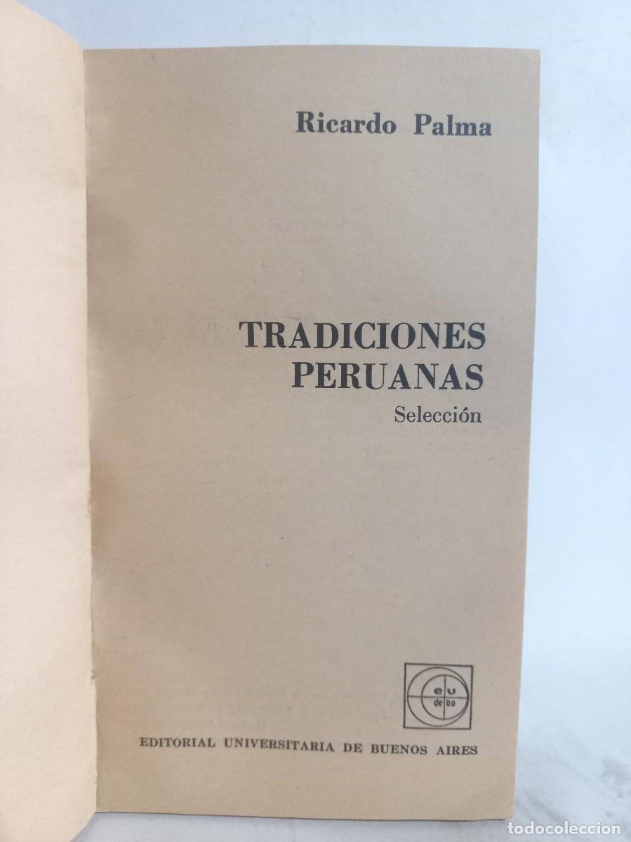 Libros de segunda mano: Ricardo Palma - Tradiciones Peruanas - 1964 - Foto 2