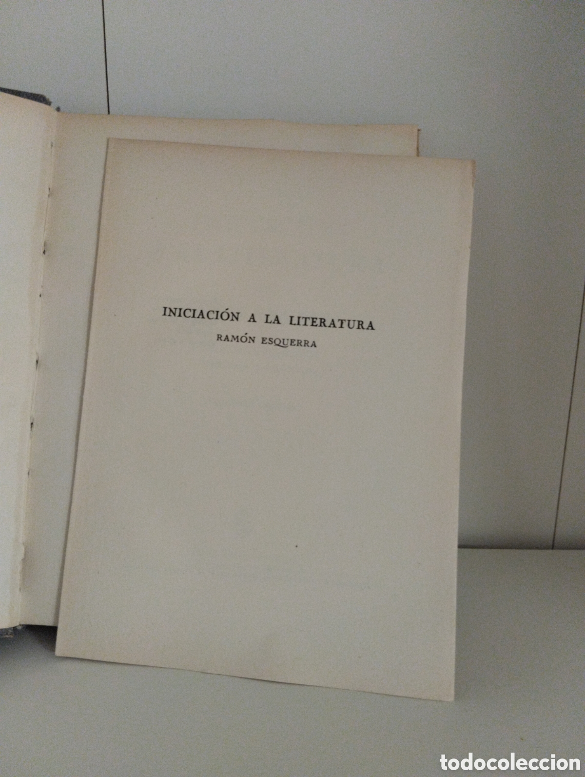 Libros de segunda mano: Iniciaci&oacute;n a la literatura, Ram&oacute;n Esquerra - Foto 3