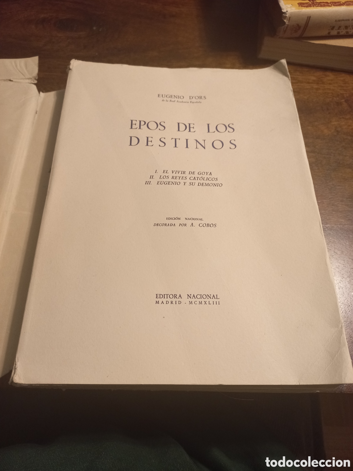 Libros de segunda mano: Epos de los destinos, Eugenio DOrs - Foto 7
