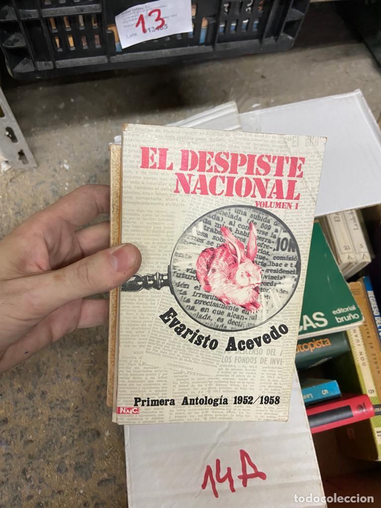Libros de segunda mano: 14A EL DESPISTE NACIONAL, EVARISTO ACEVEDO - Foto 1