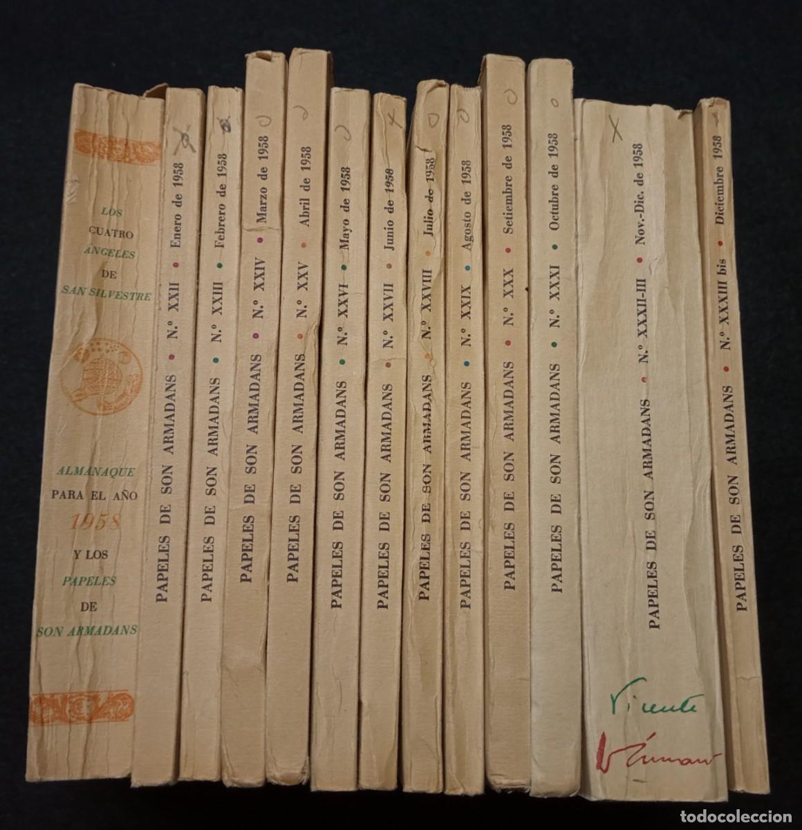 Libros de segunda mano: Papeles de Son Armadans. A&ntilde;o 1958 completo. - Foto 1