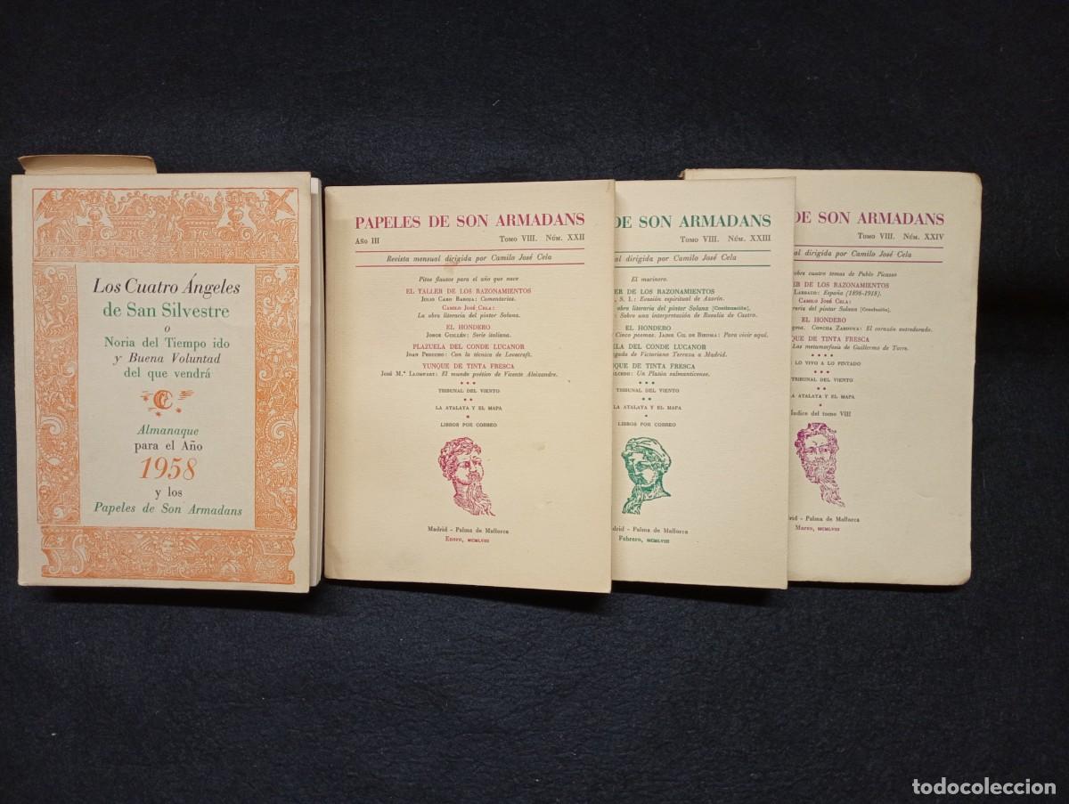 Libros de segunda mano: Papeles de Son Armadans. A&ntilde;o 1958 completo. - Foto 3