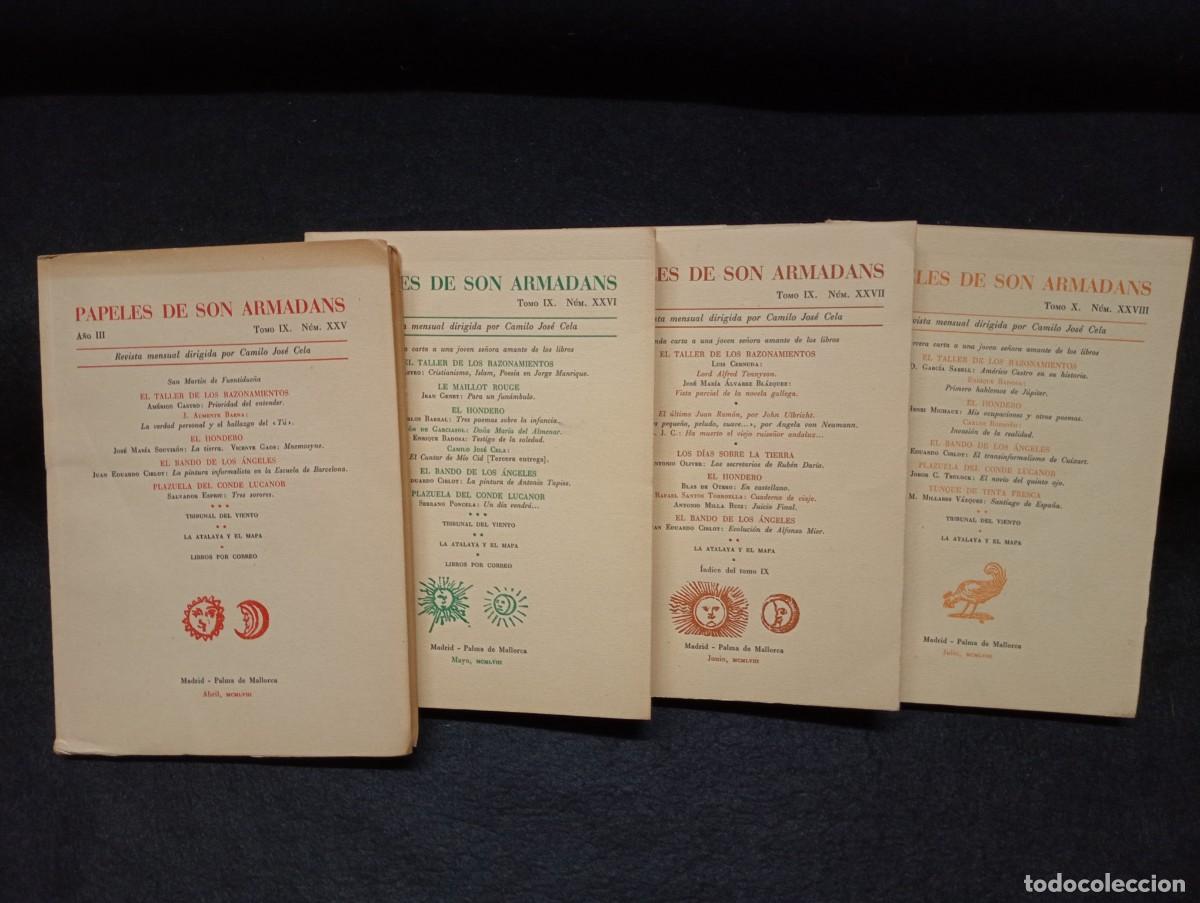 Libros de segunda mano: Papeles de Son Armadans. A&ntilde;o 1958 completo. - Foto 4