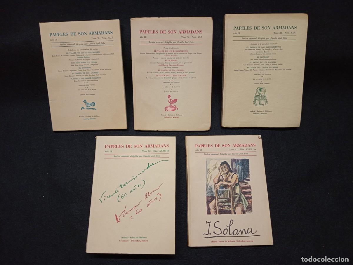 Libros de segunda mano: Papeles de Son Armadans. A&ntilde;o 1958 completo. - Foto 5
