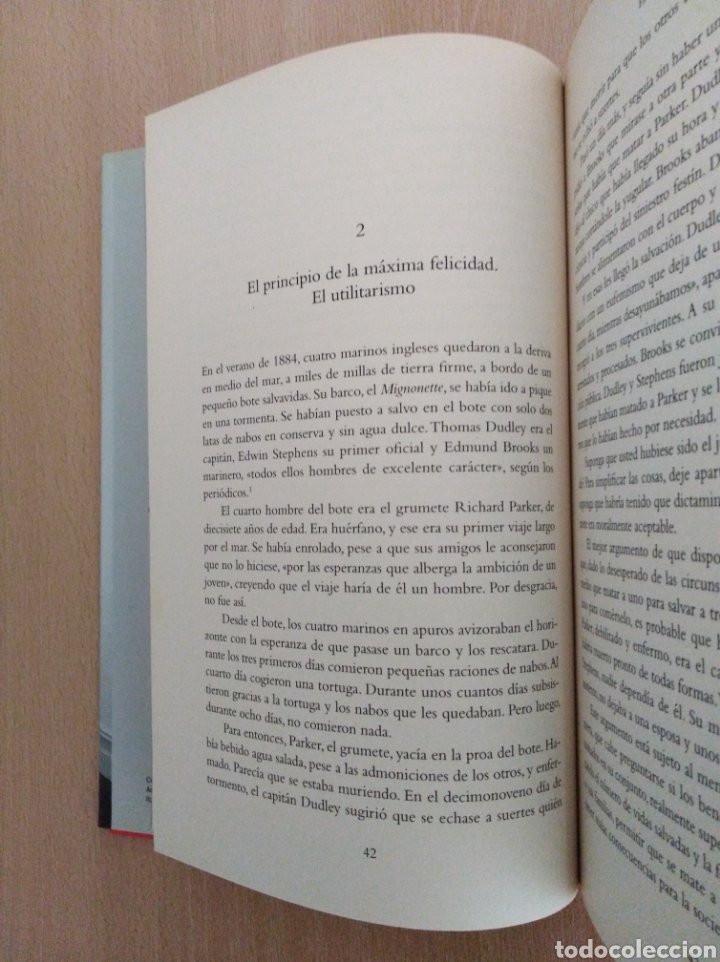 Libros de segunda mano: JUSTICIA. Michael J. Sandel - Foto 6