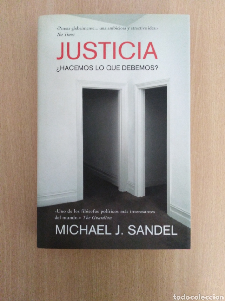 Libros de segunda mano: JUSTICIA. Michael J. Sandel - Foto 1