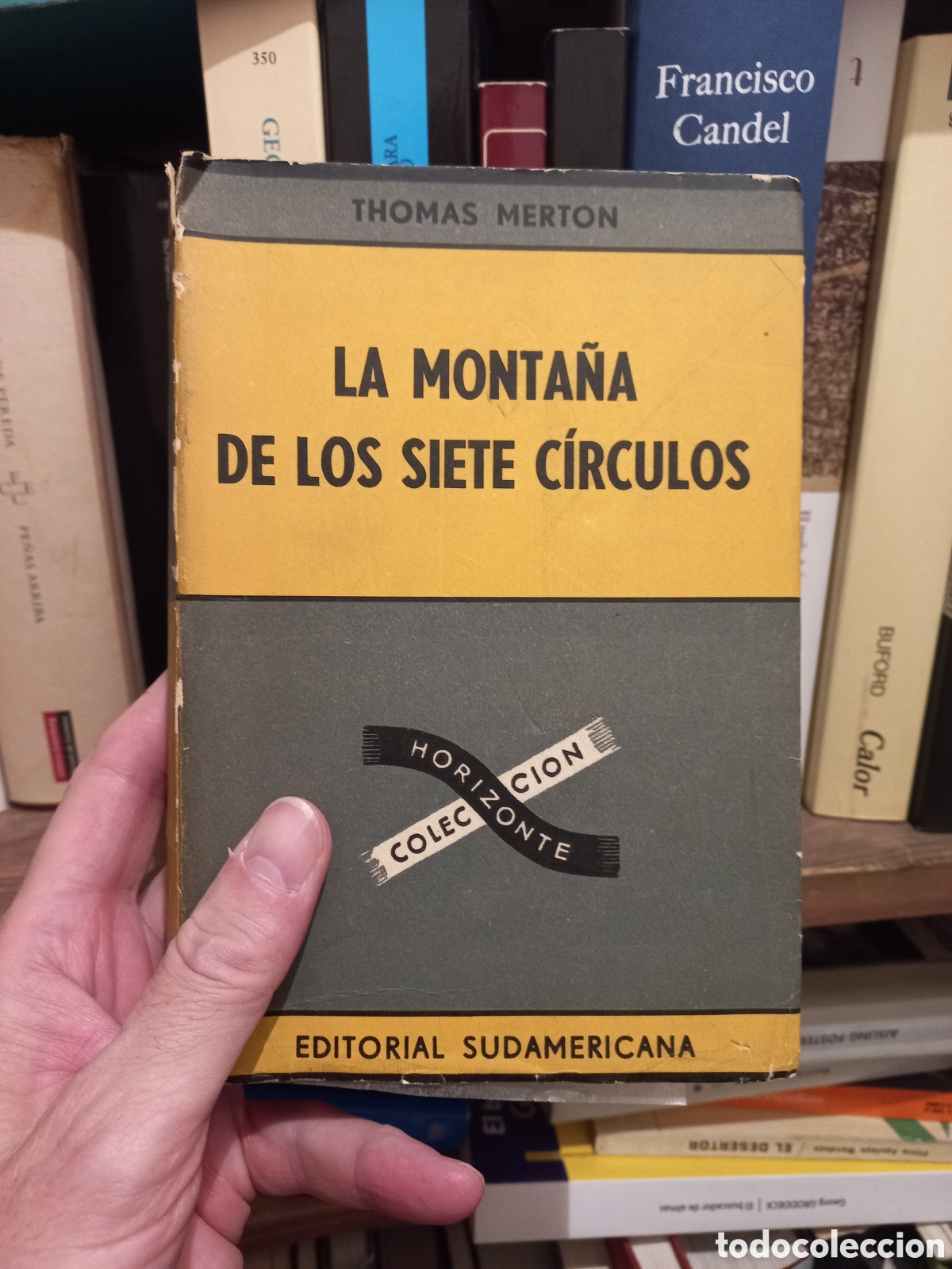 Libros de segunda mano: La monta&ntilde;a de los siete c&iacute;rculos, Thomas Merton - Foto 1