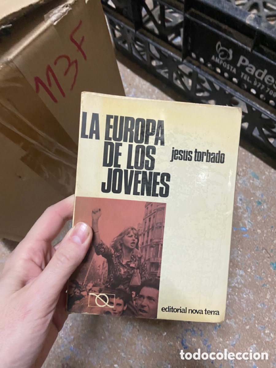 Libros de segunda mano: 113F LA EUROPA DE los JOVENES jesus torbado