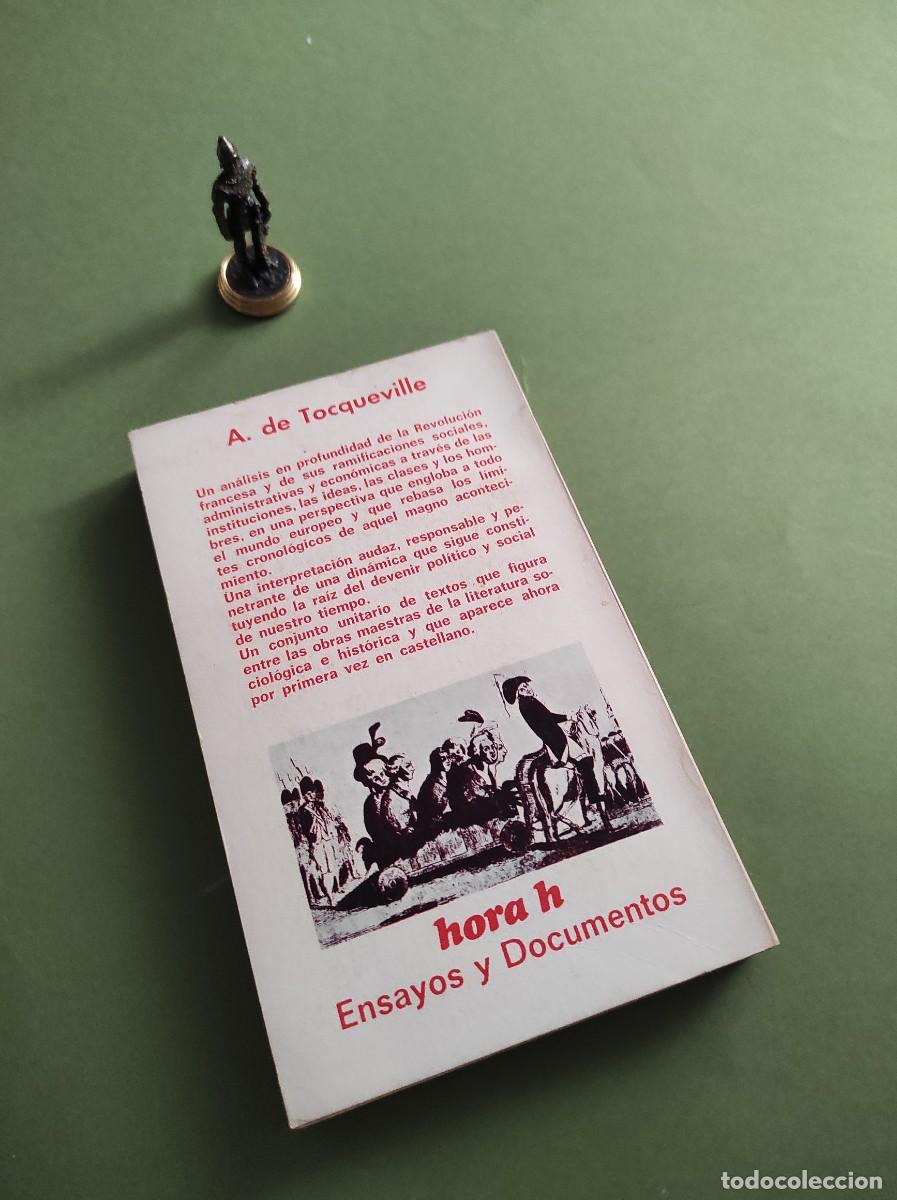 Libros de segunda mano: INEDITOS SOBRE LA REVOLUCI&Oacute;N - Alexis de TocqueVille - Foto 2