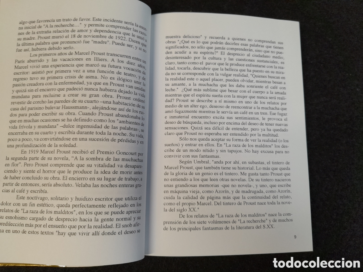 Libros de segunda mano: L-7452. LA RAZA DE LOS MALDITOS. MARCEL PROUST. EDICIONES IRRIVERENTES 2004 - Foto 7