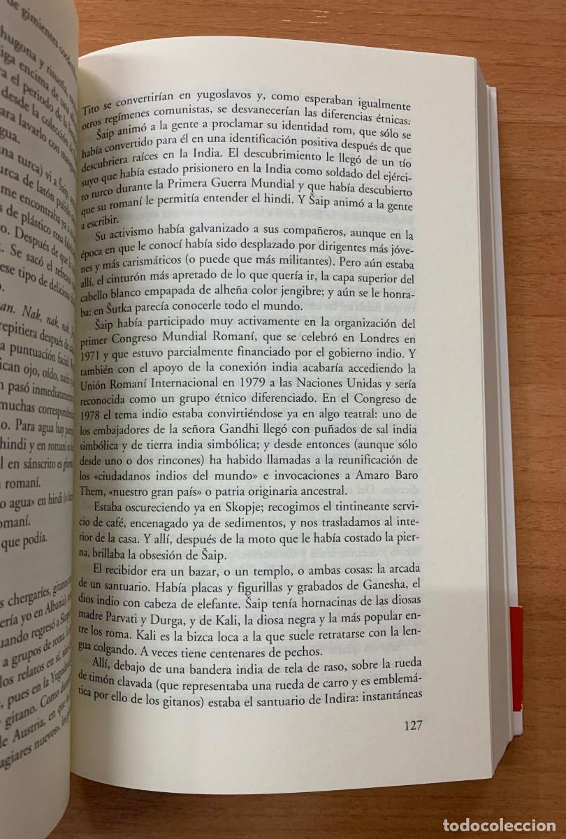Libros de segunda mano: Enterradme de pie. La odisea de los gitanos, de Isabel Fonseca - Foto 3