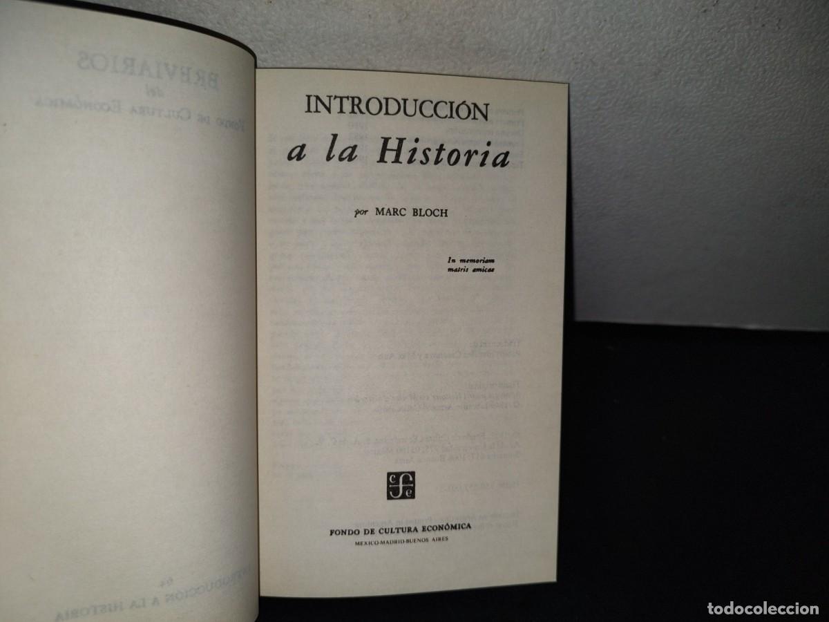 Libros de segunda mano: 91- INTRODUCCI&Oacute;N A LA HISTORIA - MARC BLOCH - 1990 - Foto 4