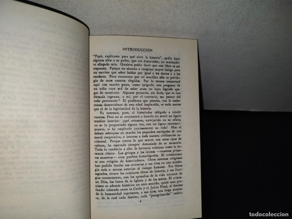 Libros de segunda mano: 91- INTRODUCCI&Oacute;N A LA HISTORIA - MARC BLOCH - 1990 - Foto 6