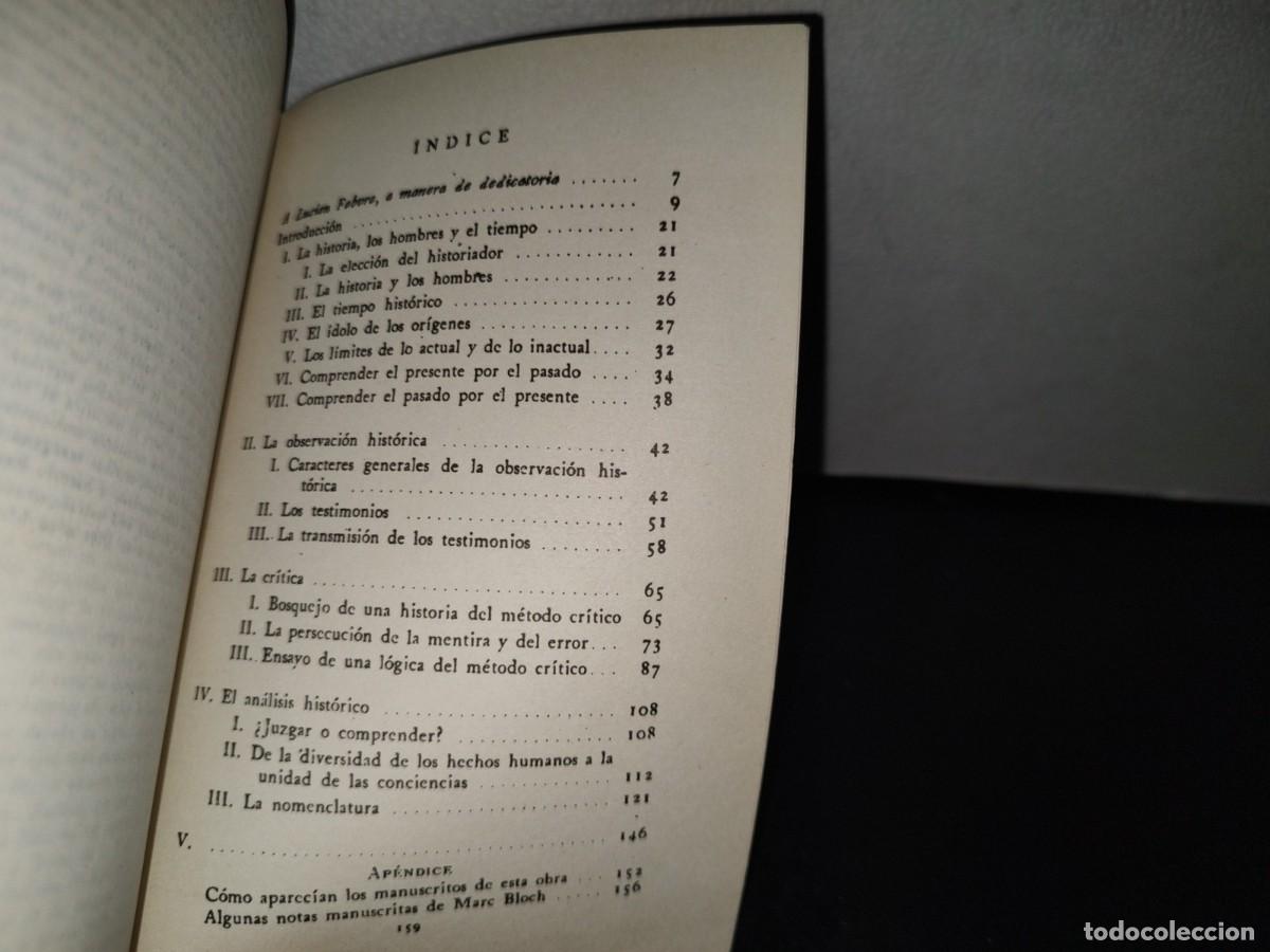 Libros de segunda mano: 91- INTRODUCCI&Oacute;N A LA HISTORIA - MARC BLOCH - 1990 - Foto 7
