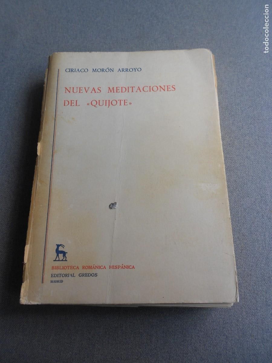 Libros de segunda mano: NUEVAS MEDITACIONES DEL QUIJOTE