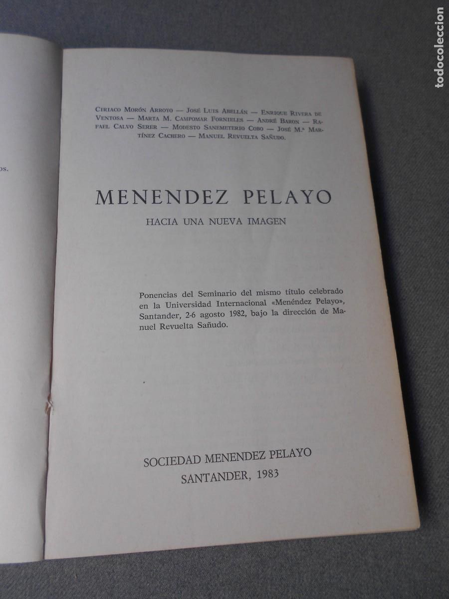 Libros de segunda mano: MENENDEZ PELAYO - Foto 3