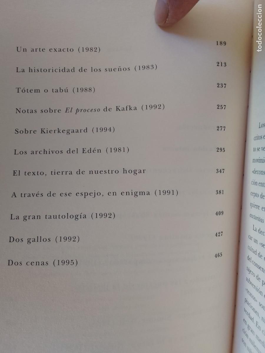 Libros de segunda mano: PASION INTACTA. GEORGE STEINER. SIRUELA 1997. - Foto 6