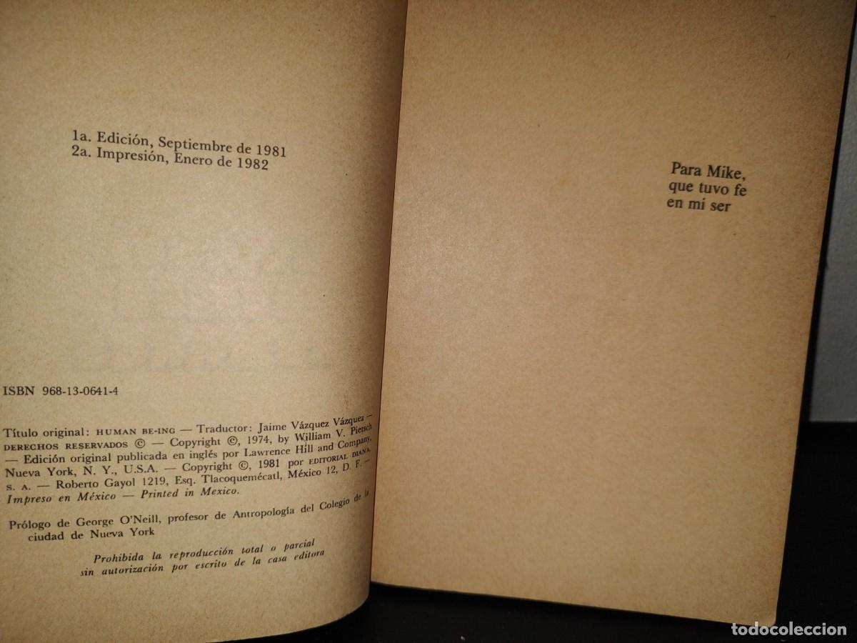Libros de segunda mano: 92- EL ARTE DE SER HUMANO - WILLIAM V. PIETSCH - 1982 - Foto 5