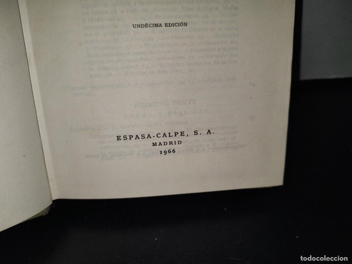 Libros de segunda mano: 92- LA DECADENCIA DE OCCIDENTE - OSWALD SPENGLER - 1966 - Foto 5