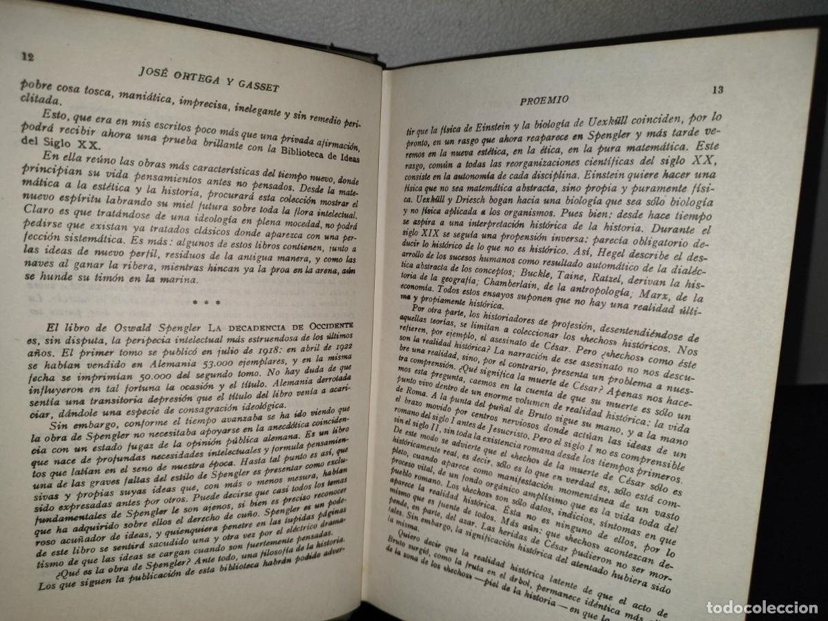 Libros de segunda mano: 92- LA DECADENCIA DE OCCIDENTE - OSWALD SPENGLER - 1966 - Foto 8
