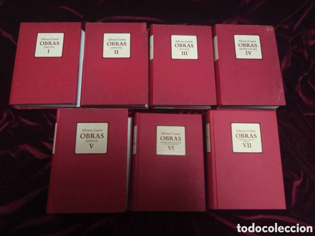 Libros de segunda mano: OBRAS. 7 TOMOS. Alfonso Com&iacute;n. 1986 - Foto 3