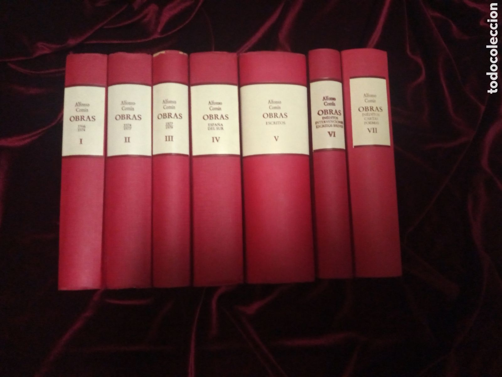 Libros de segunda mano: OBRAS. 7 TOMOS. Alfonso Com&iacute;n. 1986 - Foto 1