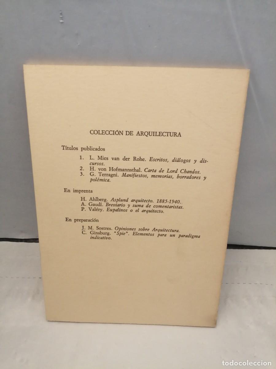 Libros de segunda mano: Carta de Lord Chandos (Primera edici&oacute;n) - Foto 2