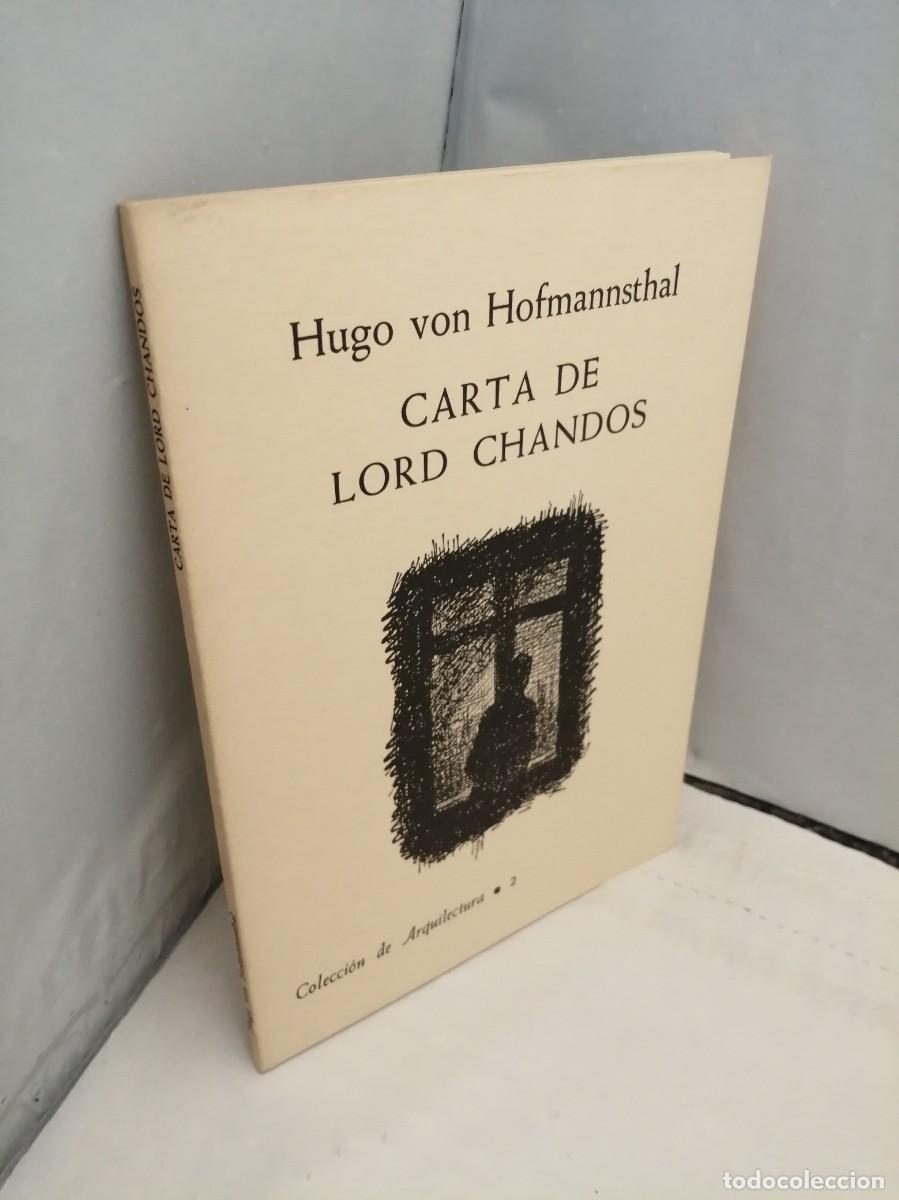 Libros de segunda mano: Carta de Lord Chandos (Primera edici&oacute;n) - Foto 3