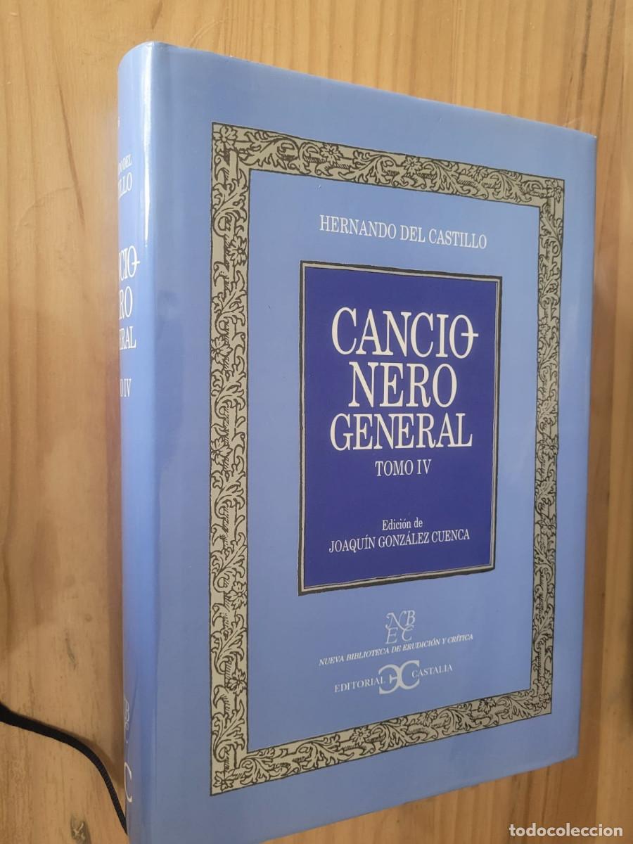 Libros de segunda mano: CANCIONERO GENERAL (T. IV) - HERNANDO DEL CASTILLO - Foto 1
