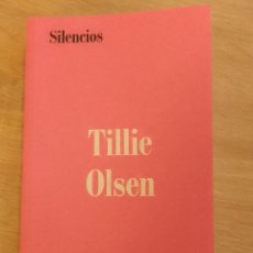 Libros de segunda mano: TILLIE OLSEN: SILENCIOS (EDITORIAL LAS AFUERAS. 2022)