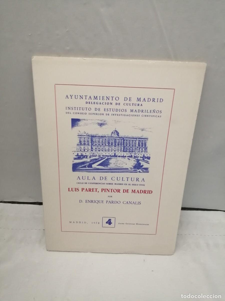 Libros de segunda mano: Luis Paret, Pintor de Madrid (Primera edici&oacute;n) - Foto 1