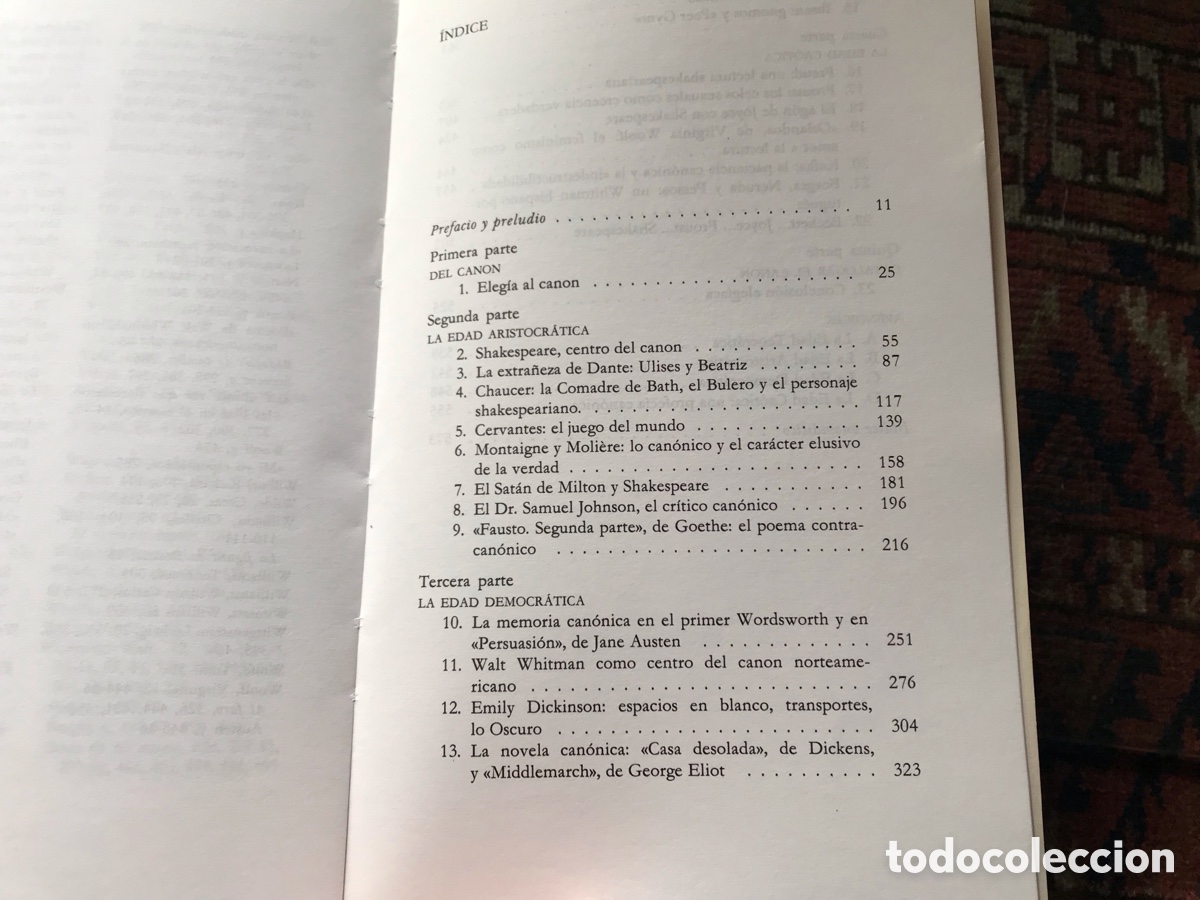 Libros de segunda mano: El canon occidental. Harold Bloom. Anagrama. Colecci&oacute;n argumentos. - Foto 4