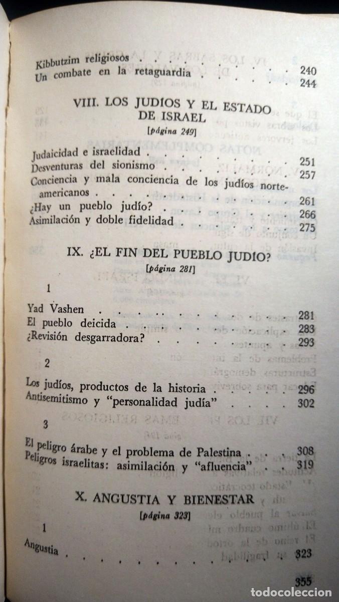 Libros de segunda mano: &iquest;EL FIN DEL PUEBLO JUD&Iacute;O?- GEORGES FRIEDMANN - Foto 5