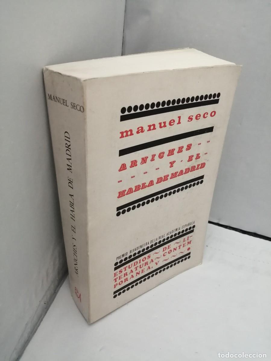 Libros de segunda mano: Arniches y el habla de Madrid (Primera edici&oacute;n) - Foto 3