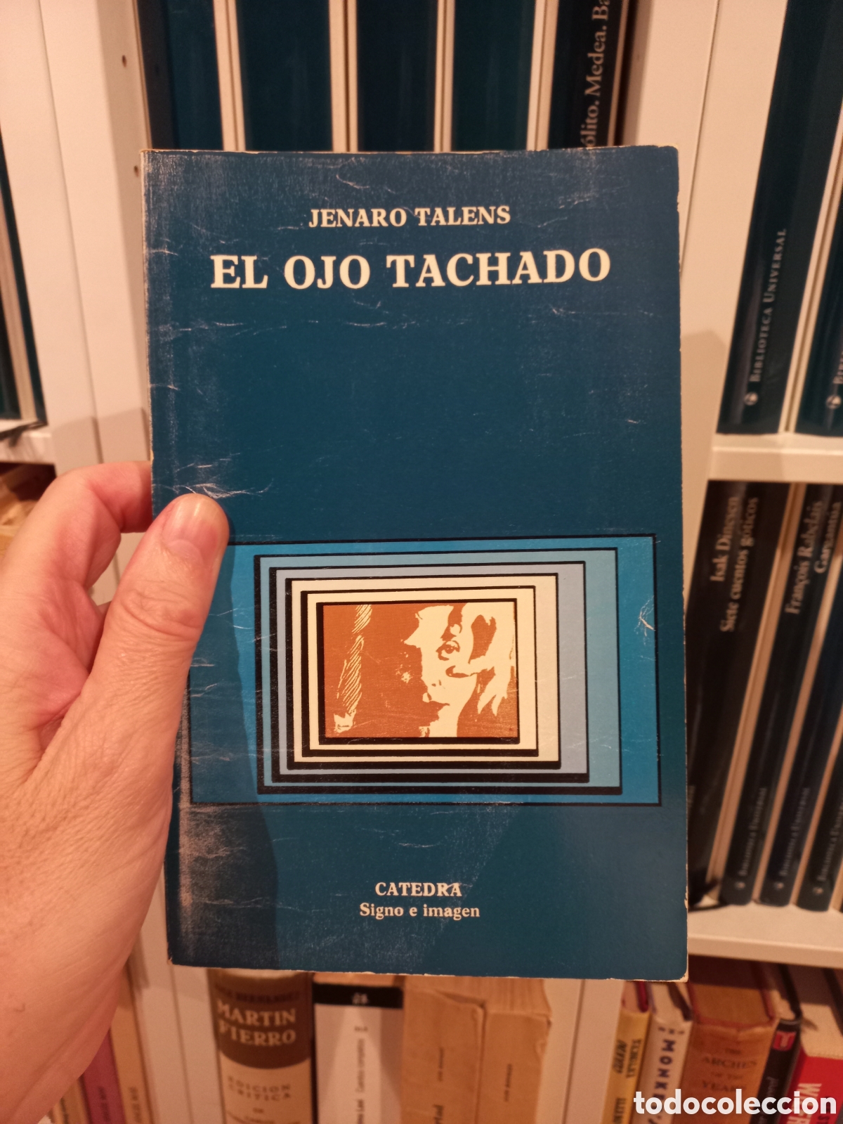 Libros de segunda mano: El ojo tachado, Jenaro Talens - Foto 1