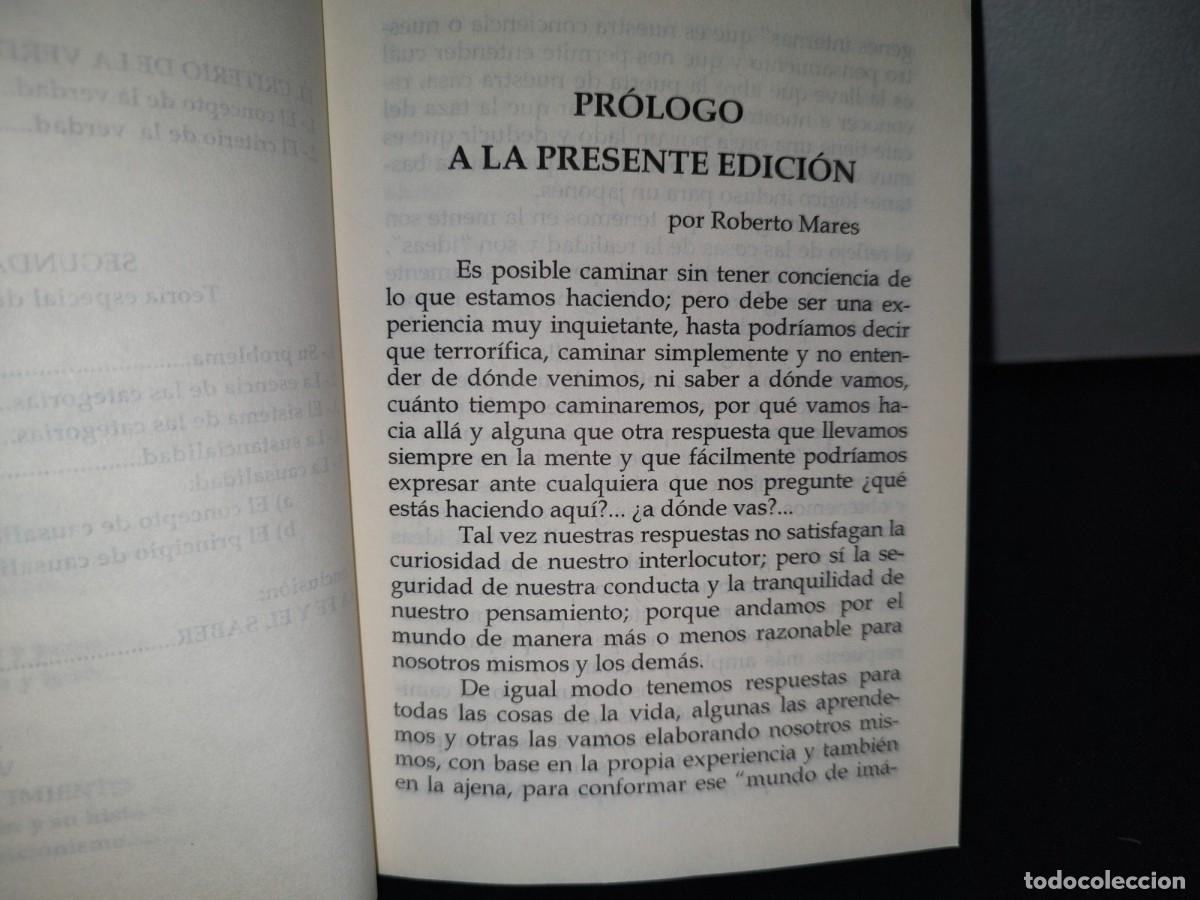 Libros de segunda mano: 84- TEOR&Iacute;A DEL CONOCIMIENTO - J. HESSEN - Foto 8