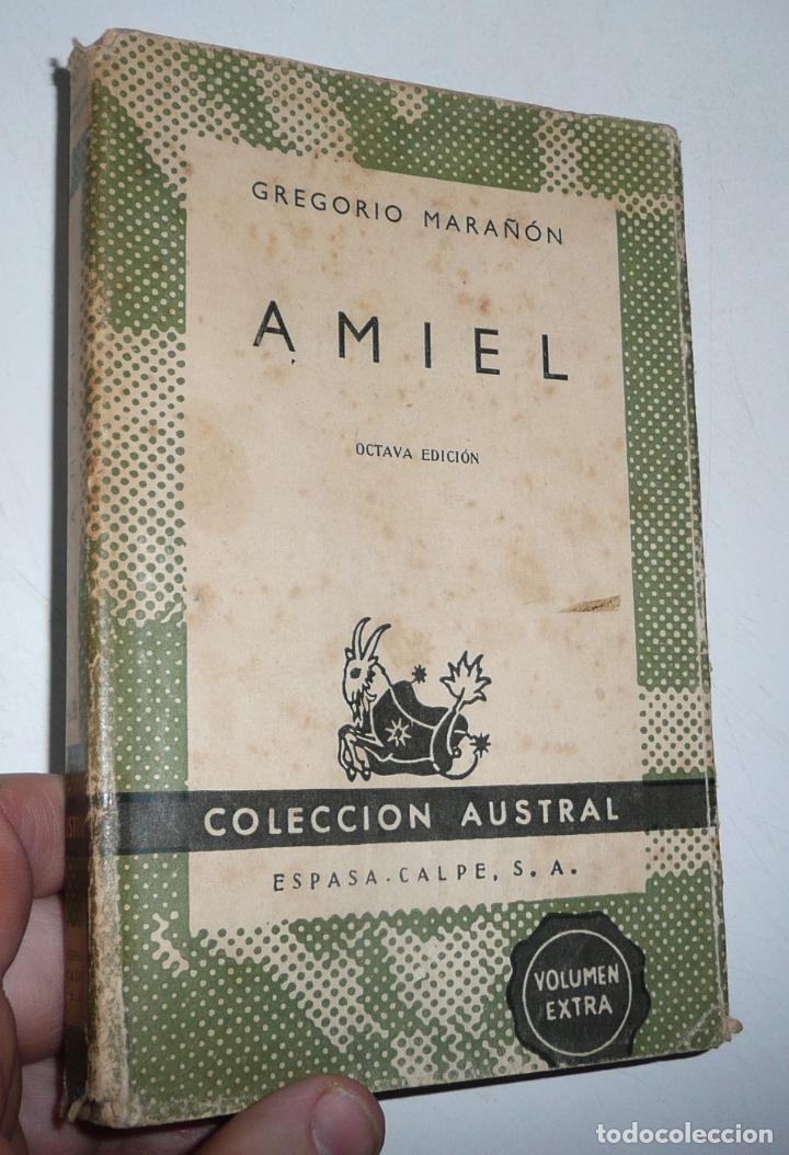 Libros de segunda mano: Amiel - Gregorio Mara&ntilde;&oacute;n (Colecci&oacute;n Austral N&ordm; 408) - Foto 1