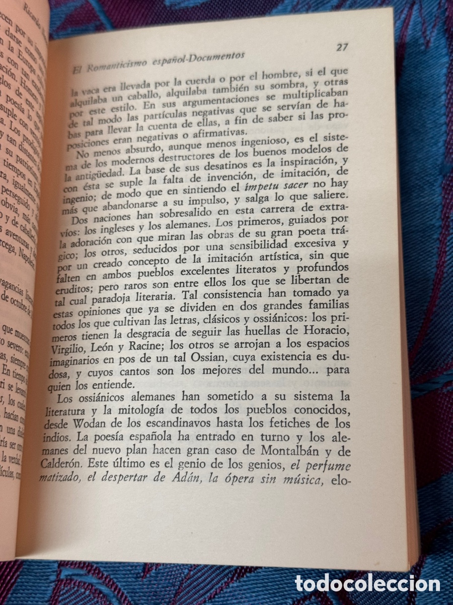 Libros de segunda mano: Ricardo Navas El romanticismo espa&ntilde;ol Anaya - Foto 2