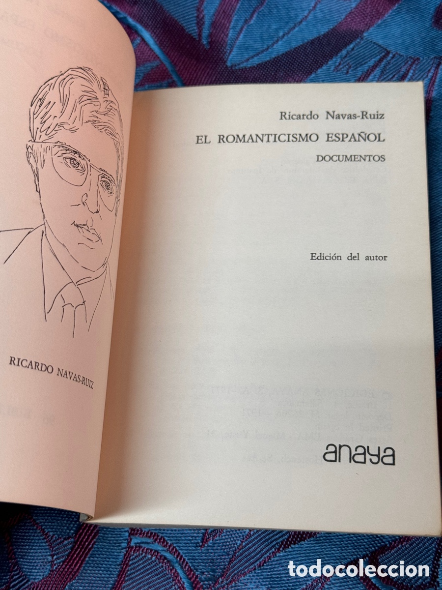 Libros de segunda mano: Ricardo Navas El romanticismo espa&ntilde;ol Anaya - Foto 4