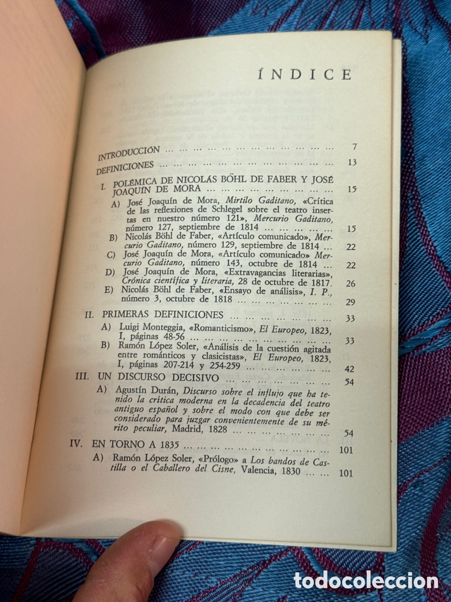 Libros de segunda mano: Ricardo Navas El romanticismo espa&ntilde;ol Anaya - Foto 5